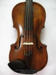 110 - Sächsische Geige ca. 1880 - 1900